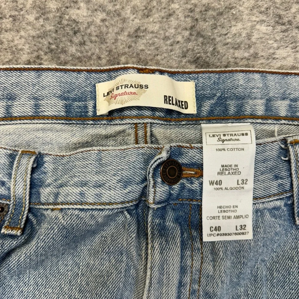 Lot of 4 Levi's 559 560 Relaxed Fit Jeans Mens 40x32 Blue Denim Work Pant Bundle